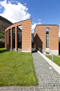 Açık mimari, modern ev