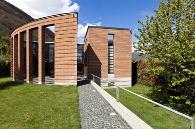 Açık mimari, modern ev