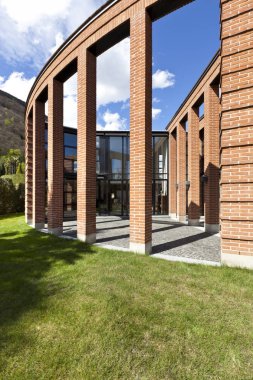 Açık mimari, modern ev