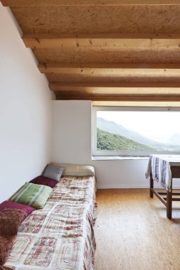 kapalı mimarisi, rustik evi