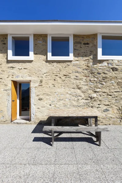 Outdoor architecture, rustic house — Stock Photo, Image