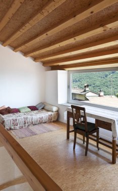 kapalı mimarisi, rustik evi