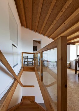 kapalı mimarisi, rustik evi