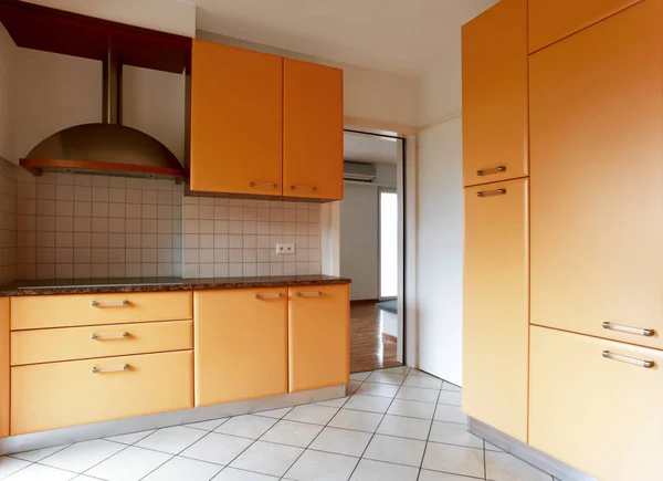 Coloured kitchen interior — Stock Photo, Image