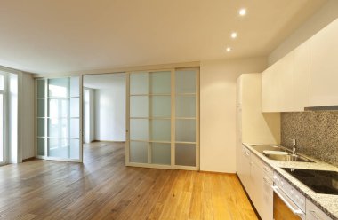 Modern Daire, iç, mutfak