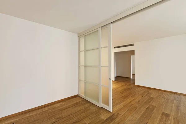 Apartamento moderno, interior, sala de estar — Fotografia de Stock