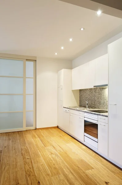 Apartamento moderno, interior, cocina — Foto de Stock