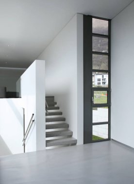 modern ev, koridor