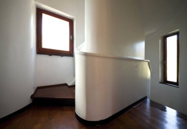 Eski kule modern ev içine, iç dönüşüm
