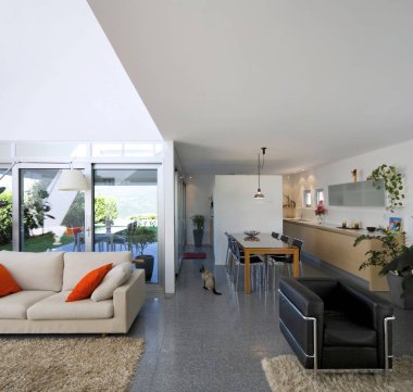 Lüks villa iç, mutfak