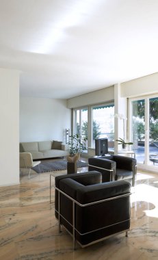 kapalı mimari, modern ev