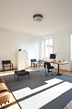 Vintage daire mobilyalı stüdyo