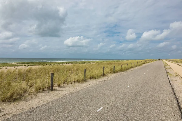 Piste cyclable en Hollande — Photo