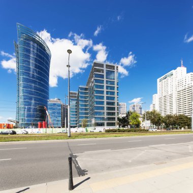 Varşova alanında modern Kulesi