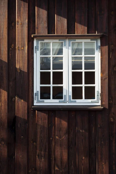 Copenaghen 老房子窗户细节 — 图库照片