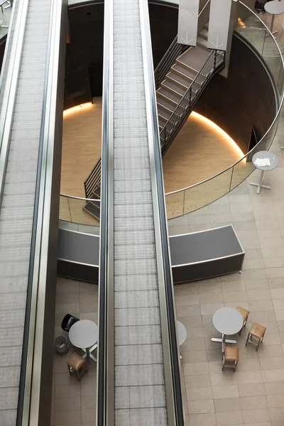 Det Kongelige Bibliotek in Copenhagen, interiors — Stock fotografie