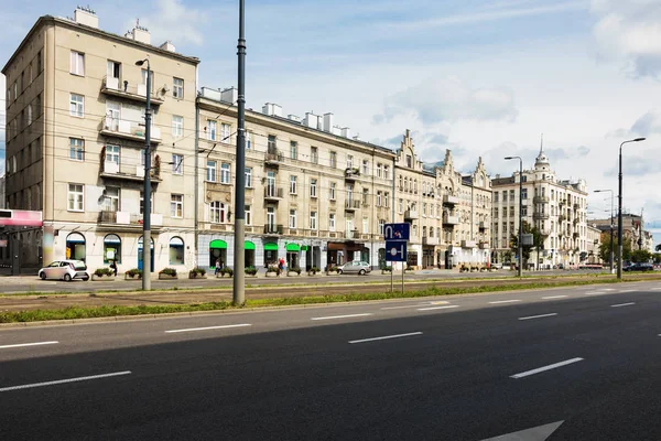 Zona residencial en Varsovia — Foto de Stock