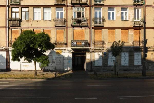 Residential area in Warsaw — Stock Photo, Image