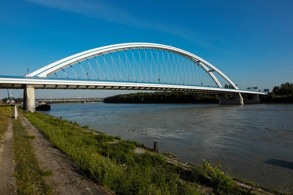 Ponte Apollo sul Danubio — Foto Stock
