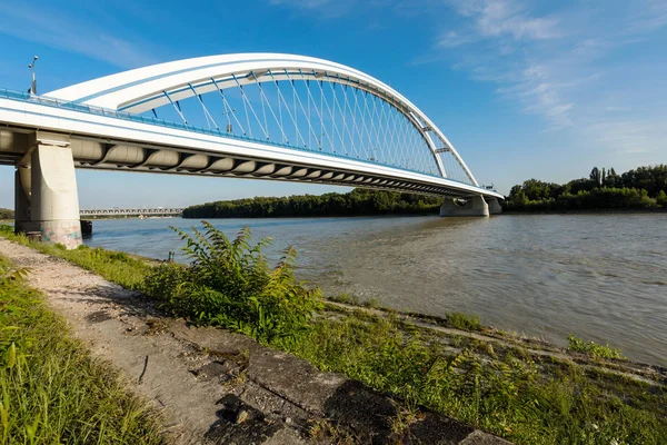 Ponte Apollo sul Danubio — Foto Stock