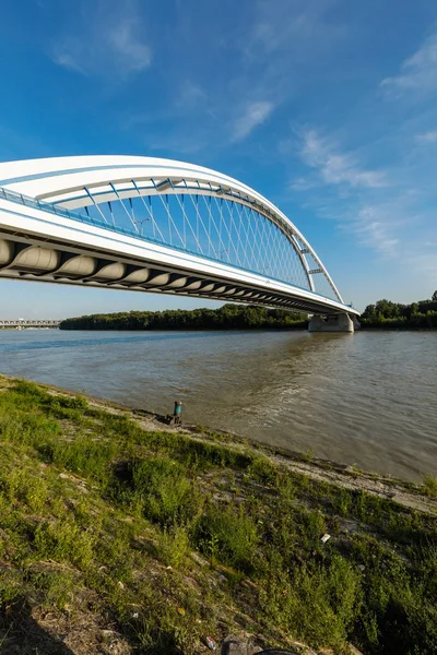 Мост Аполлон на Дунае — стоковое фото