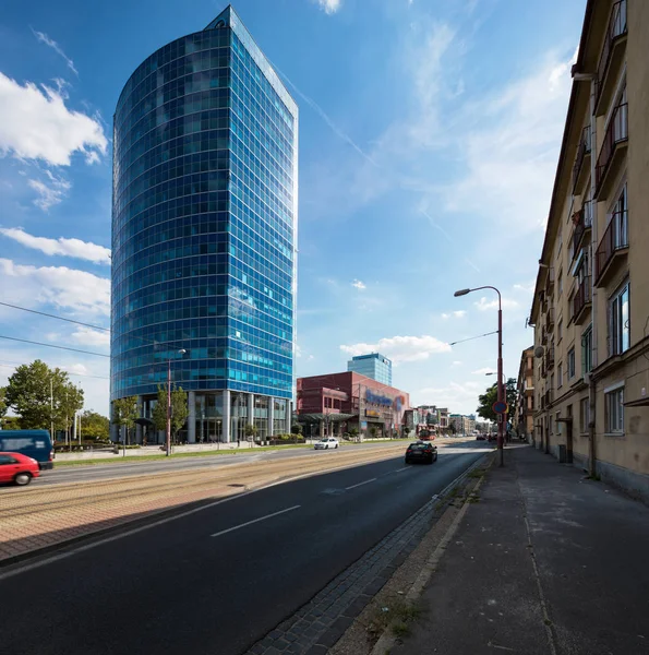 Highrise em Bratislava — Fotografia de Stock