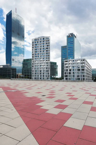 Moderne gebied in Wien — Stockfoto