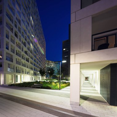 Wien ve gece onun inşaat