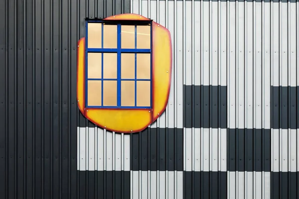 Artistieke venster in Wien — Stockfoto
