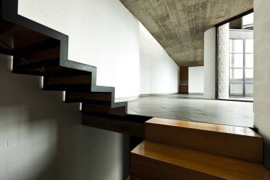 Yeni modern ev iç sağlanmayan