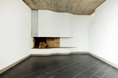 Yeni modern ev iç sağlanmayan