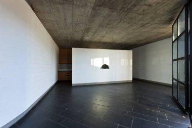 Yeni modern ev iç sağlanmayan