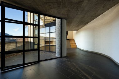 Yeni modern ev iç sağlanmayan