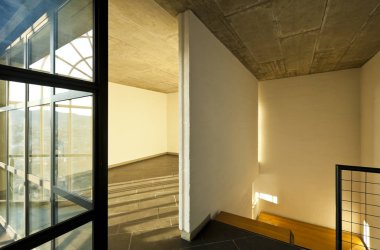 Yeni modern ev iç sağlanmayan