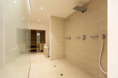 Spa duş özel bir mülke de