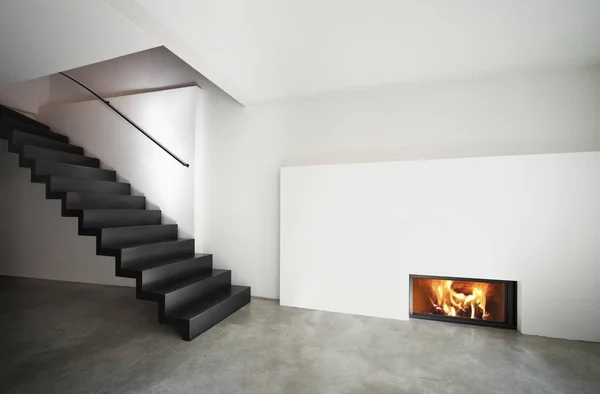 Moderne Wohnung, Design-Loft — Stockfoto