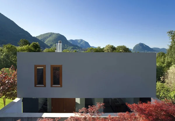 Exterieur moderne stijl villa — Stockfoto