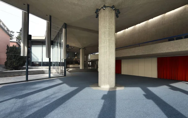 建物の屋内、公共のイベントのモダンな beton — ストック写真