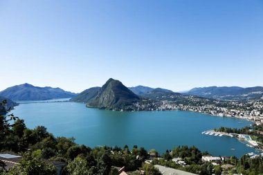 Lugano Gölü Panoraması