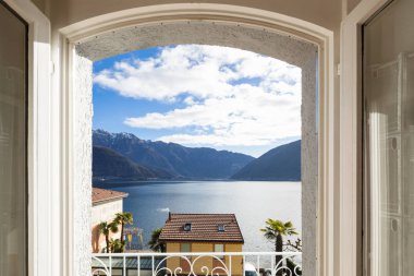 Romantik yatak odası görünümünden