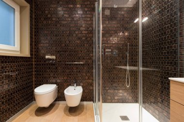 Modern daire lüks banyodaki