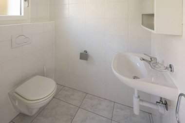 Banyo büyük taşla retro tarzı