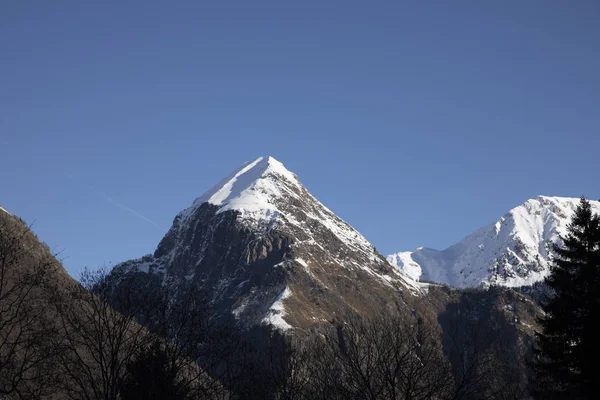 瑞士的山顶, — 图库照片