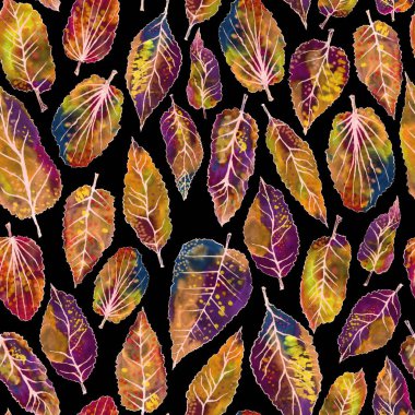 Suluboya kusursuz desen bırakır. Soyut stil kusursuz desen bırakır. Tekstil dekorasyonu ve tasarımı için sonsuz motif.