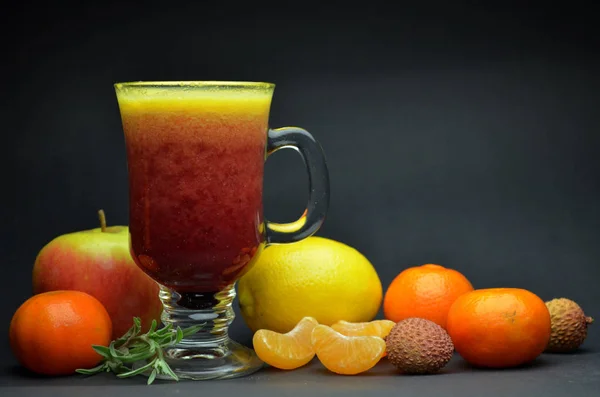 Fresh Friut Smoothie Diet Juice — Stock Photo, Image