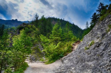 Tatra Dağları yaz saati hdr görüntüleme