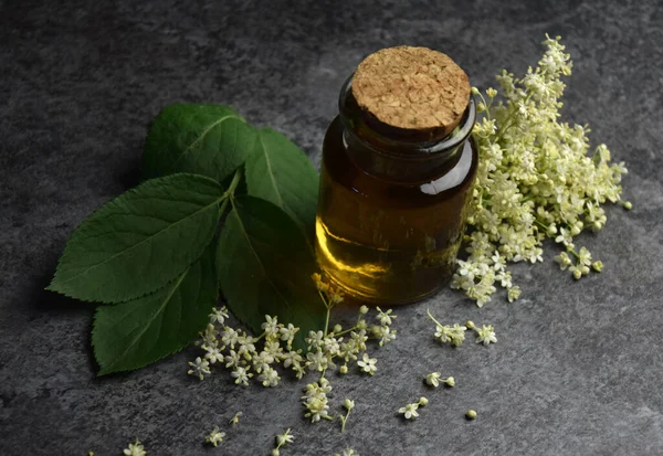 Mürver şurubu ev yapımı, organik.