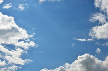 Bulutlu Mavi Gökyüzü, Gökyüzü Arkaplanı