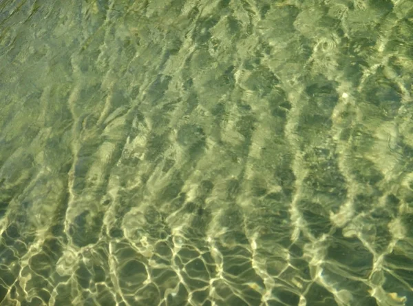 Wavy green water background — Stock Photo, Image