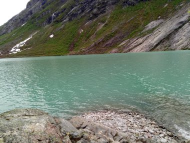 göl ve dağ arka plan